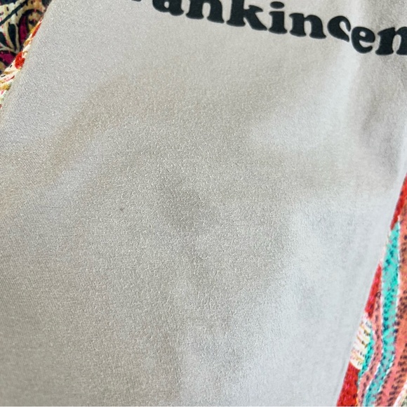 Hippie Boho Festival Short Sleeve Poncho Top Graphic Kantha Granola Girl Whimsy - Picture 6 of 16